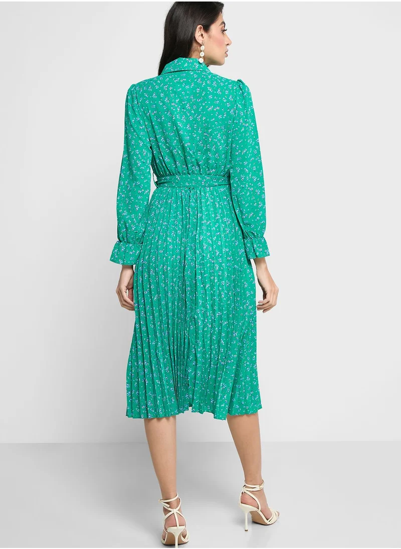 ELLA Ditsy Print Dress