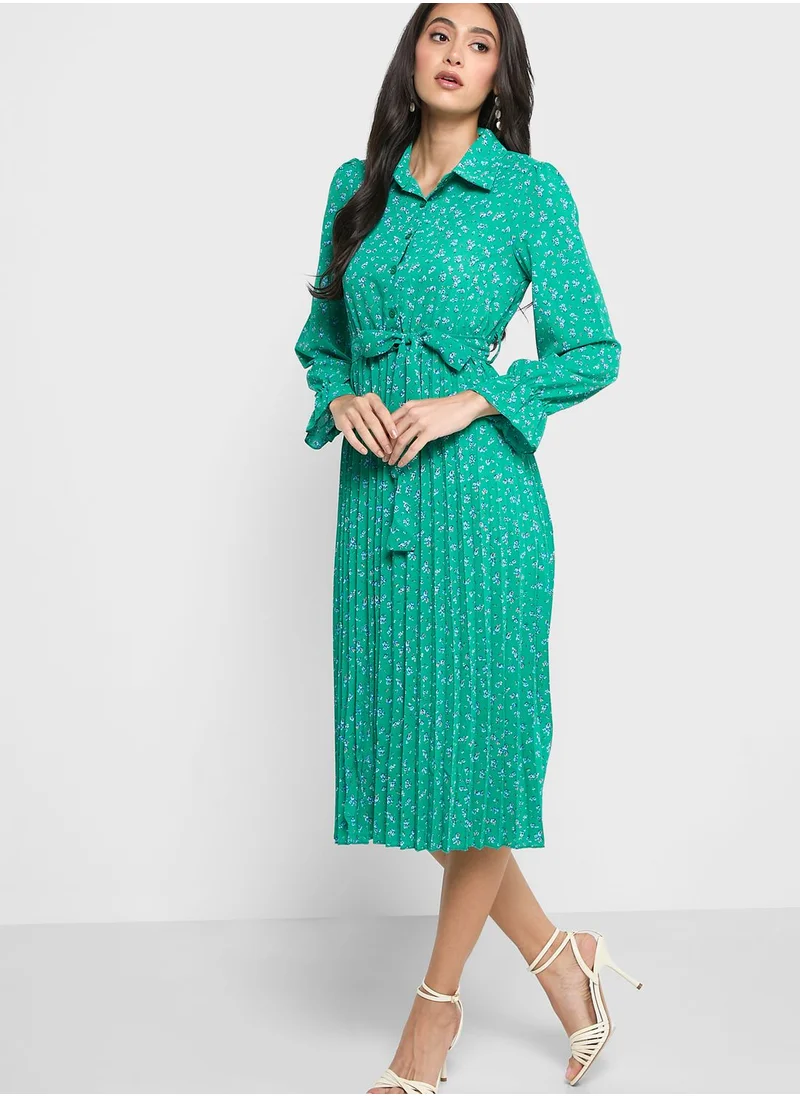 ELLA Ditsy Print Dress
