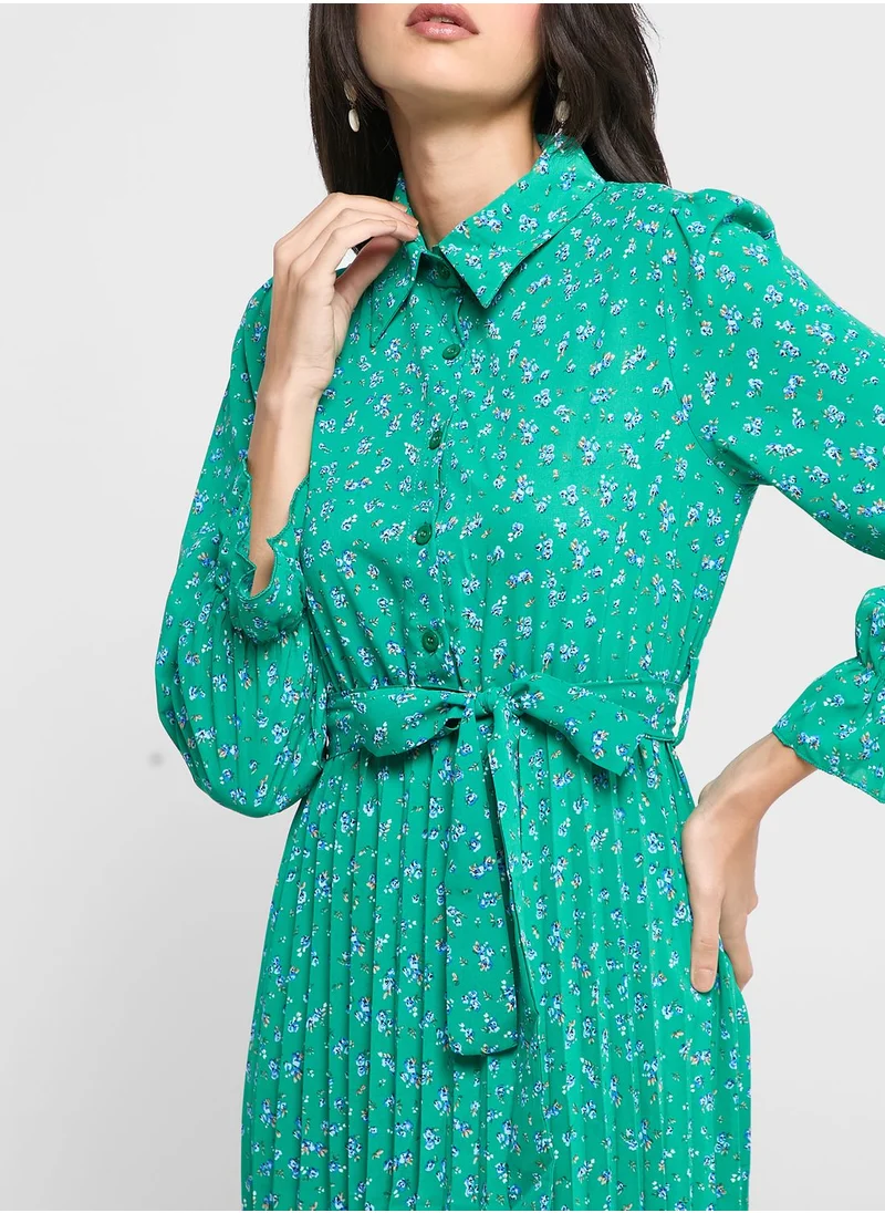 ELLA Ditsy Print Dress