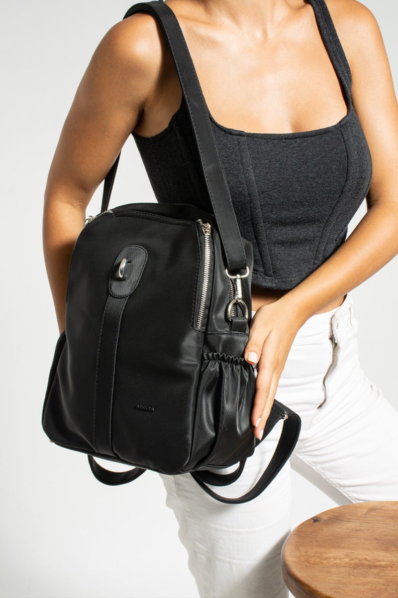 Çanta Trend Bag Trend Imported Satin Fabric Women's Hand Shoulder and Backpack Bag  - Image 3