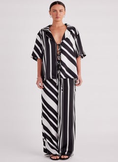 SNDYS Striped Button Down Shirt  - Image 4