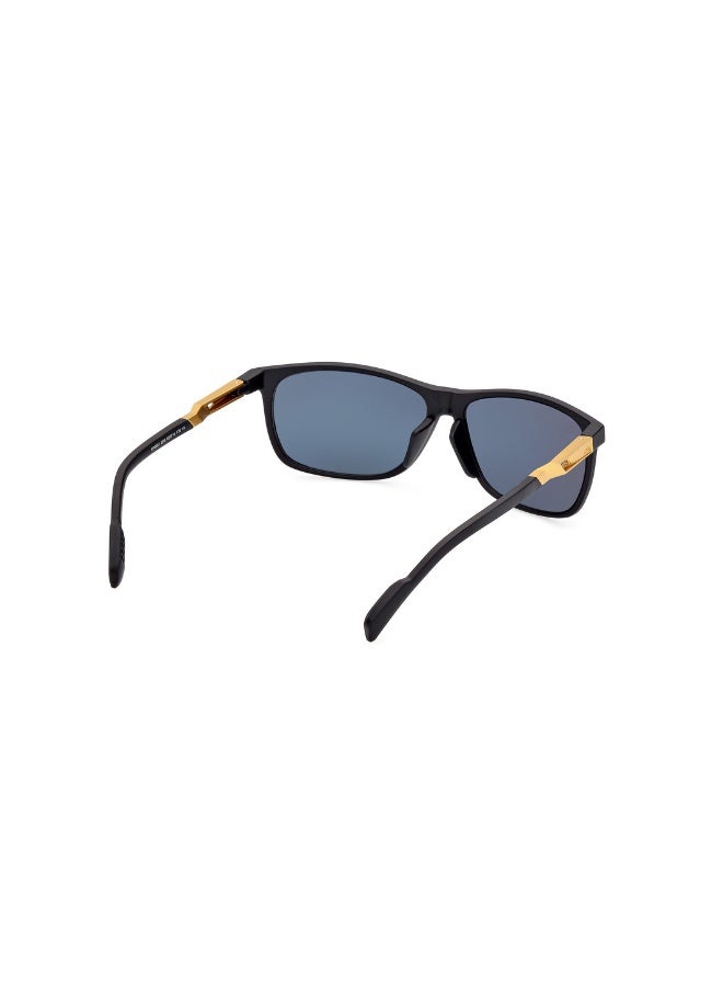 اديداس Sport Sp006102G Injected Sunglasses Size 62 For Male - Matte Black - Image 5