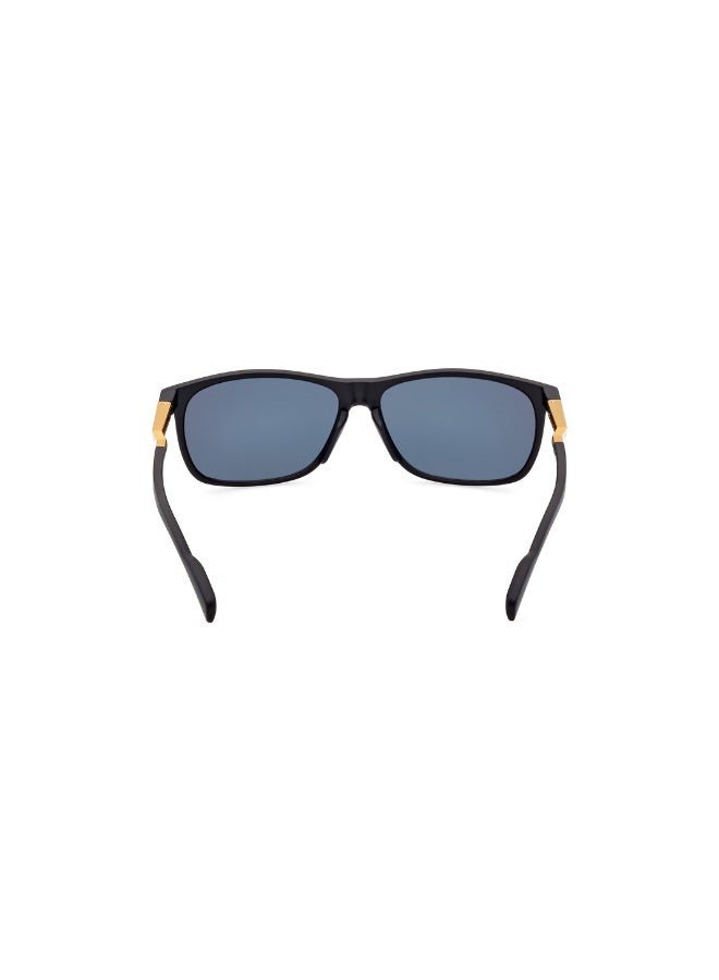 اديداس Sport Sp006102G Injected Sunglasses Size 62 For Male - Matte Black - Image 4
