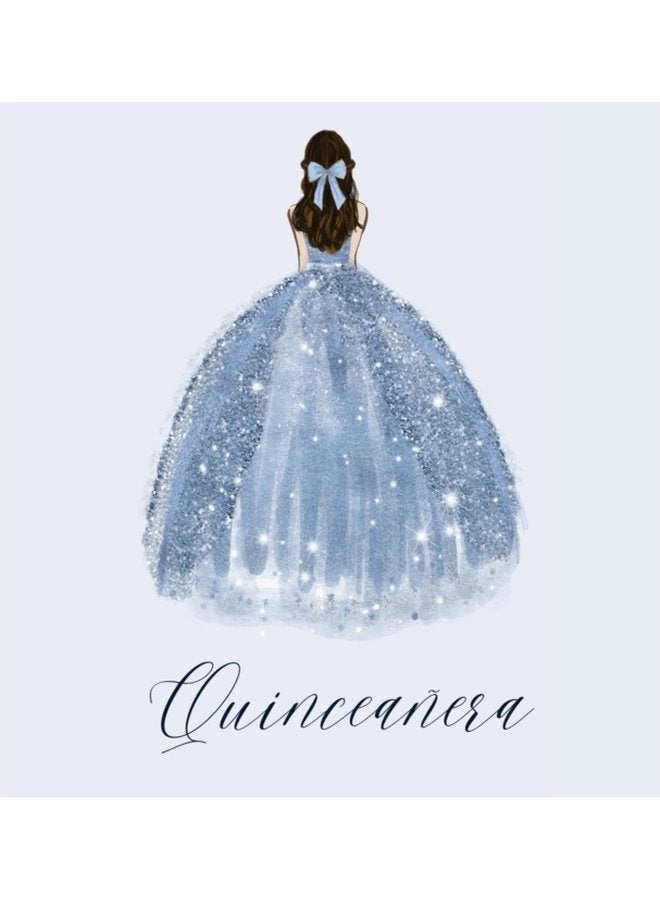 Quinceanera guest book Mis Quince Anos Guest book birthday party guest book to sign - Hardback