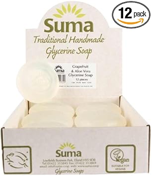 Suma Grapefruit and Aloe Glycerine Soap 90g Pack of 12