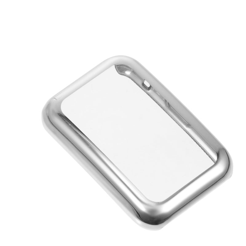 Full Coverage TPU Case For Watch Fit Elegant Design Scratchproof Dustproof Easy To Charge Silver 4 5x3 2cm - Image 2