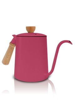 MIBRU V60 drip coffee maker set pink Suitable It consists of a scale barista's kit glass server drip jug coffee filter coffee grinder drip funnel thermometer  - Image 3