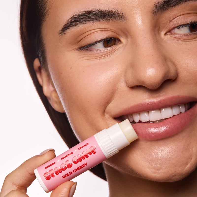 Space Camp Wellness Jumbo Lip Balm - Originals Pack Variety Flavored Balm (Wild Cherry, Juicy Watermelon, and Frosted Mint) - 3 Pack - Image 3