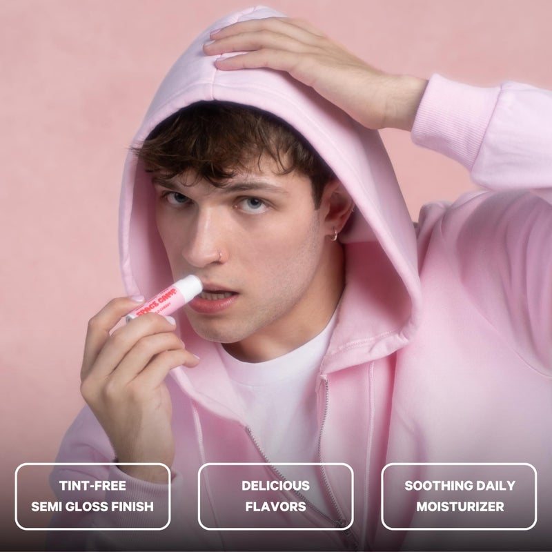 Space Camp Wellness Jumbo Lip Balm - Originals Pack Variety Flavored Balm (Wild Cherry, Juicy Watermelon, and Frosted Mint) - 3 Pack - Image 5