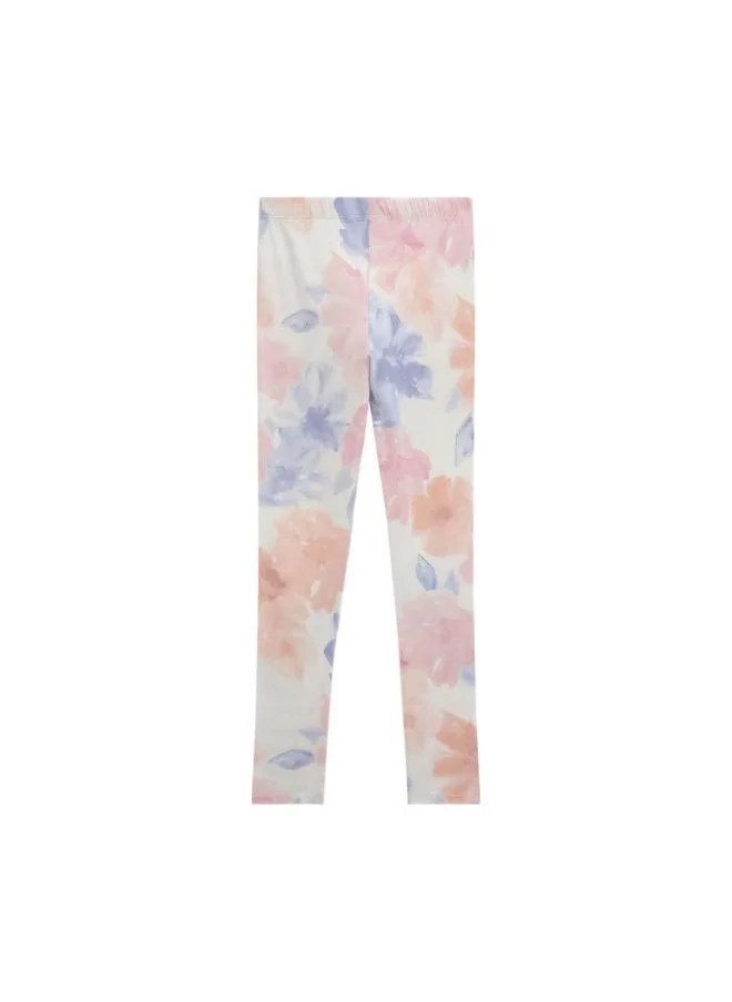 جس Kids Floral Leggings