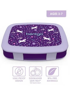 Yumbox Kids Bentgo Lunch Box Unicorn Print  - Image 5