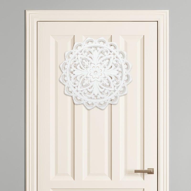 Flower Wall Art Household Rustic Farmhouse Wall Art Wood Wall Art Panel - Image 4