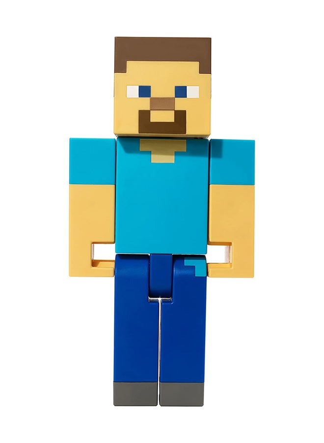 NIBEMINENT Minecraft Steve Action Figure 8.5inch - Image 1