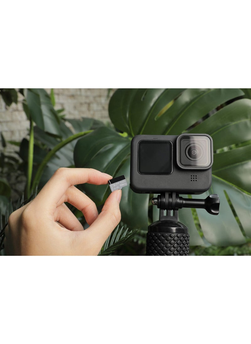 Professional 1066X 256Gb Microsdxc Uhs-I Card With Sd Adapter Silver Series Up To 160Mb/S Read For Action Cameras Drones High-End Smartphones And Tablets