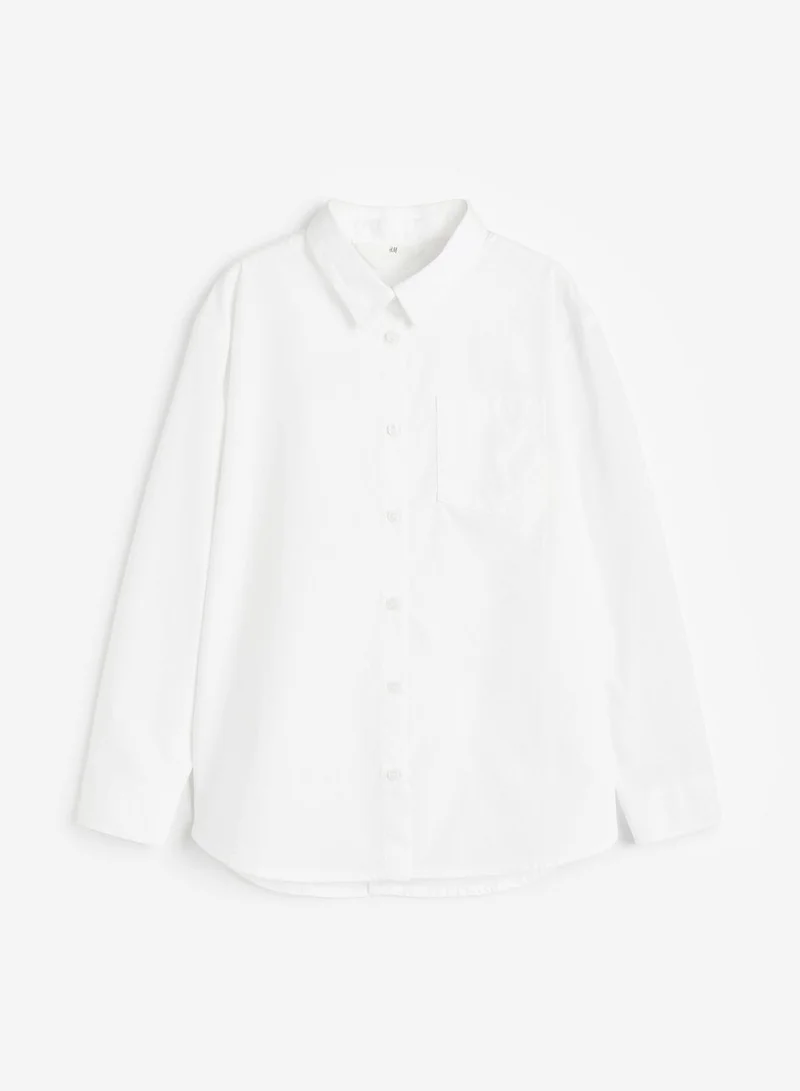H&M Kids Essential Poplin Shirt