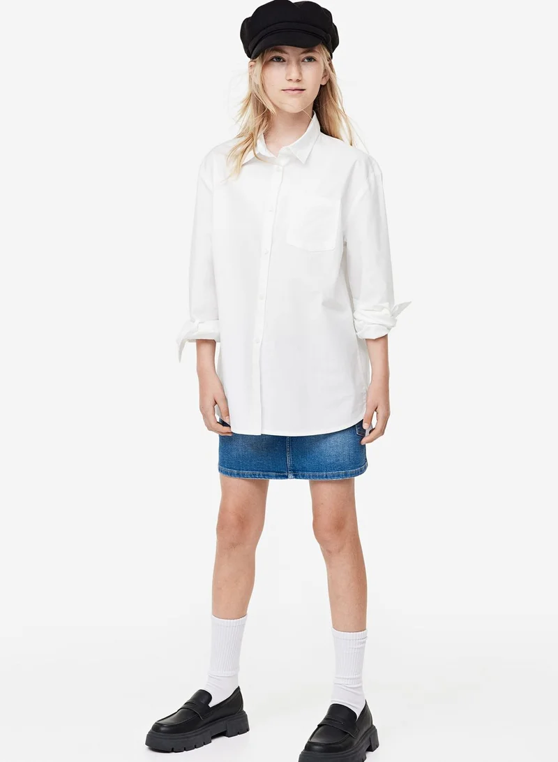 H&M Kids Essential Poplin Shirt