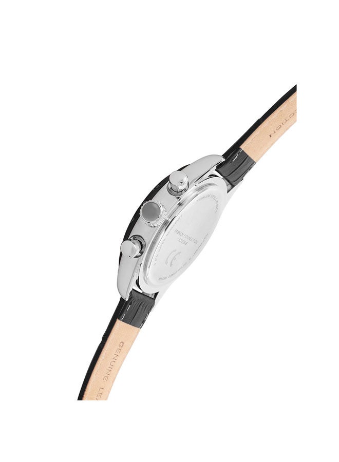 French Connection 40mm Men's Quartz Watch with Black Dial - Image 4