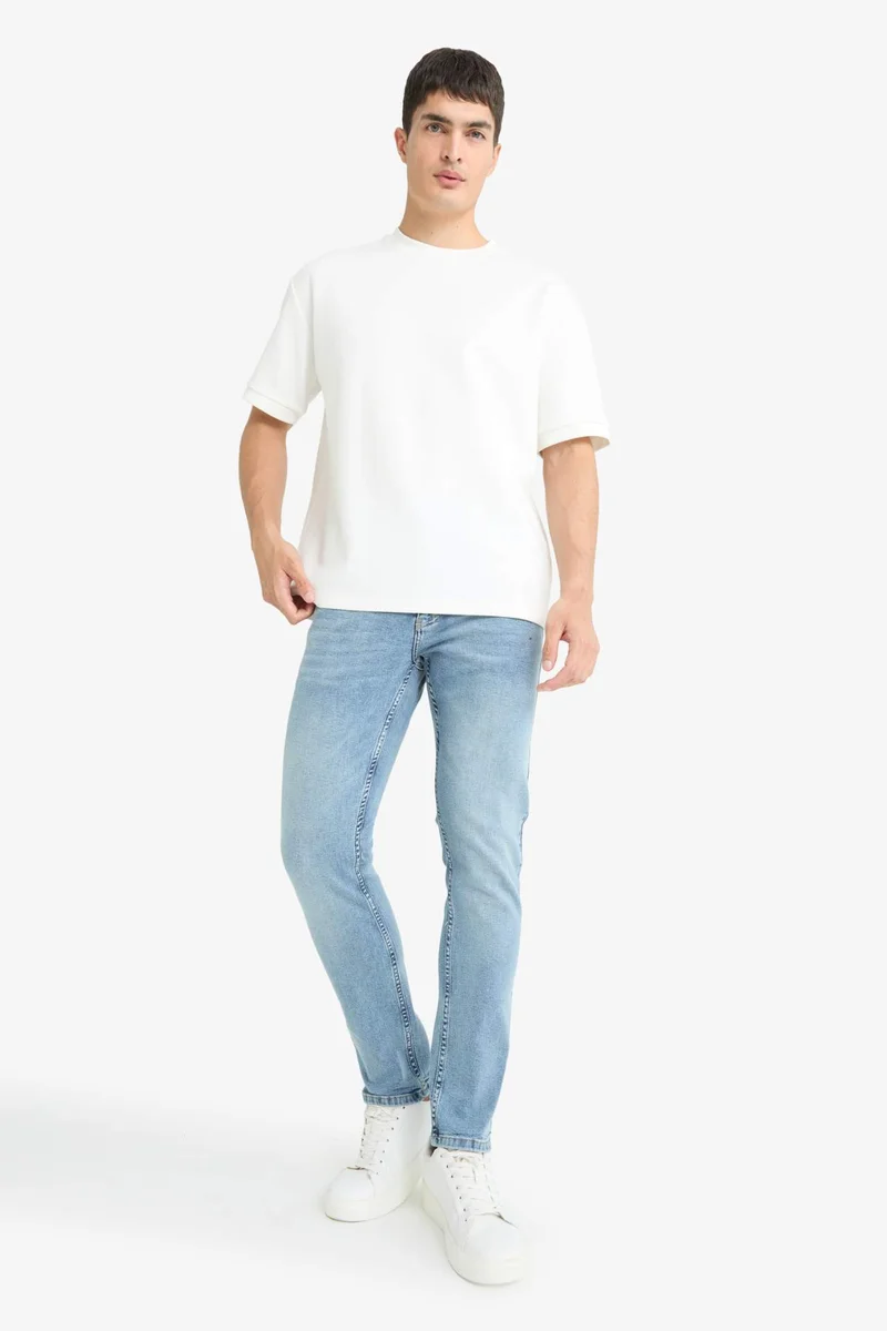 DeFacto Pedro Slim Fit Regular Waist Skinny Leg Jeans