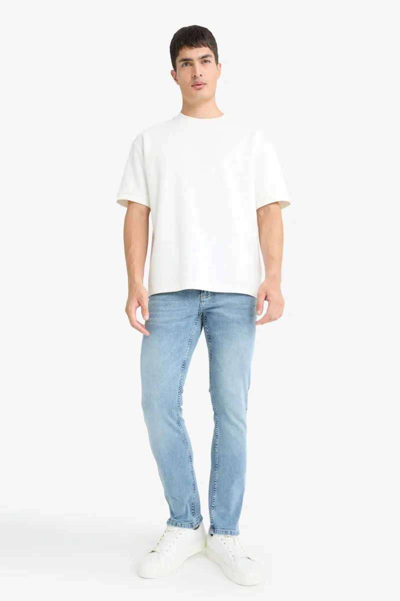 DeFacto Pedro Slim Fit Regular Waist Skinny Leg Jeans