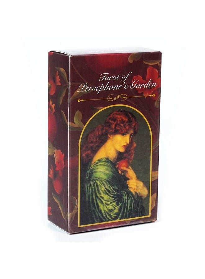 NIBEMINENT مجموعة بطاقات 78 - بطاقات تاروت حديقة برسيفوني - لعبة لوحية فنية جميلة - بطاقات تاروت - إله الآلهة (ملك العالم السفلي) - Image 1