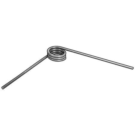 GRAINGER APPROVED Torsion Spring, 90 Deg, 0.281OD, PK6 - Image 1