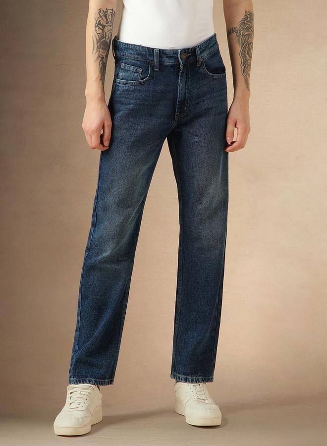 Dennis Lingo Men's Indigo Straight Fit Jeans - Timeless Wardrobe Staple  - Image 2