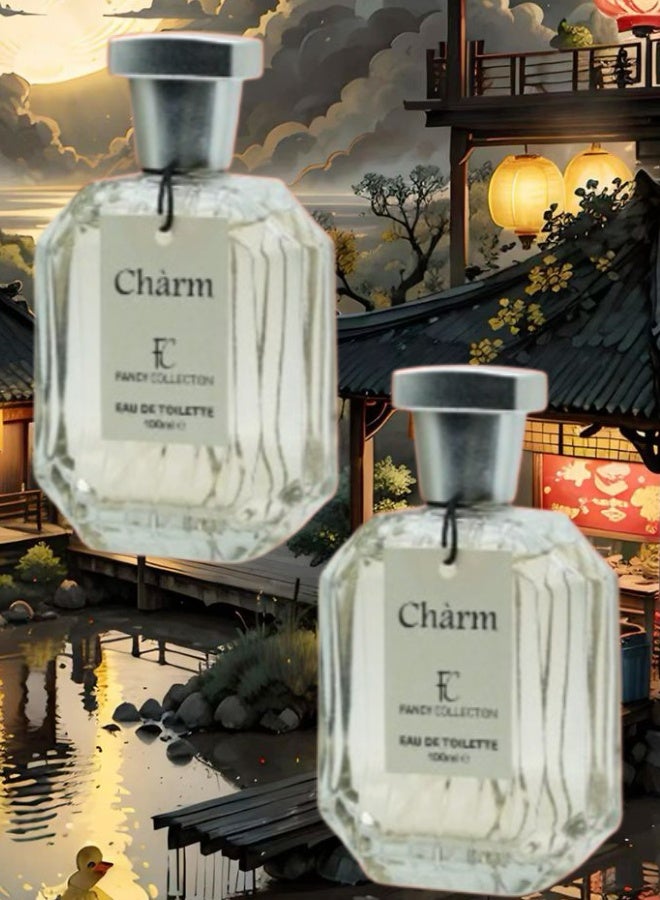 FANCY COLLECTION 2 Pieces Charm Perfume 100ML - Image 1