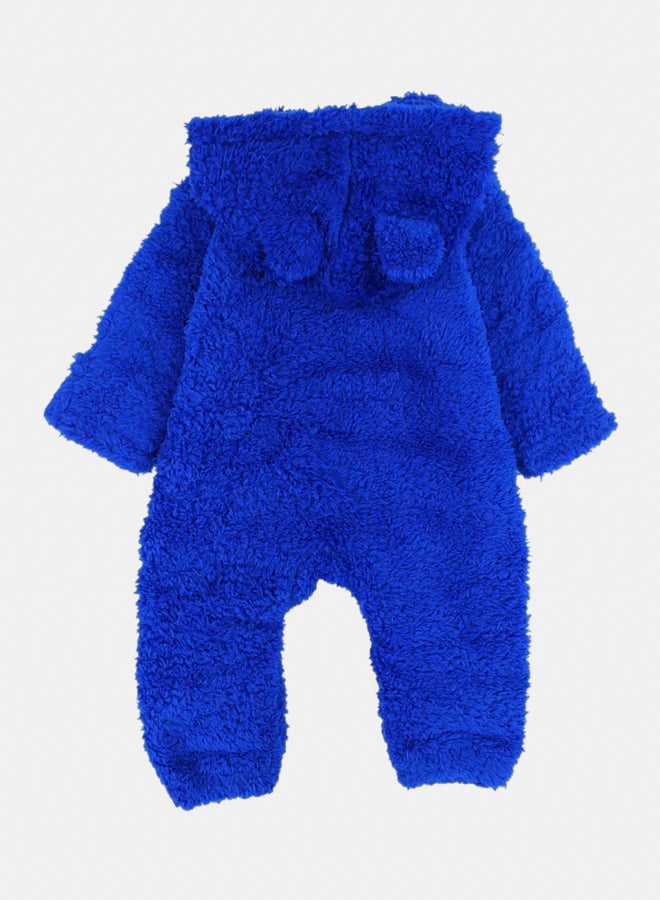 اوركيدز أفرول فرو تيدي بدون قدمين للرضع للجنسين – أزرق - Image 2