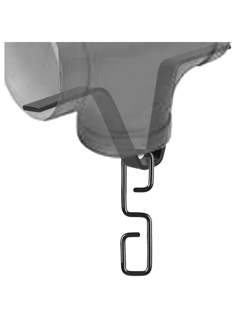 SYOSI - SYOSI, Rain Chains Adapter, Rustproof V-Shaped Rain Chain Gutter Adapter Hook Suitable for Downspout Outlet, Black Rain Chain Suitable for Any Standard-sized Gutter - Image 1