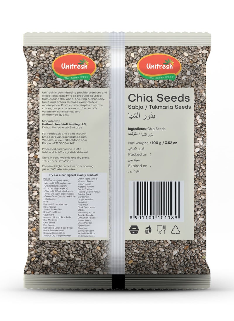 Unifresh Chia Seeds 100g  - Image 2