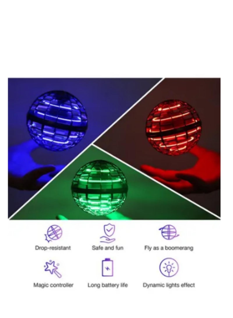 تشايلد توي لعبة كرة أضواء LED قابلة للبرمجة من فلاينج سبينر - Image 3