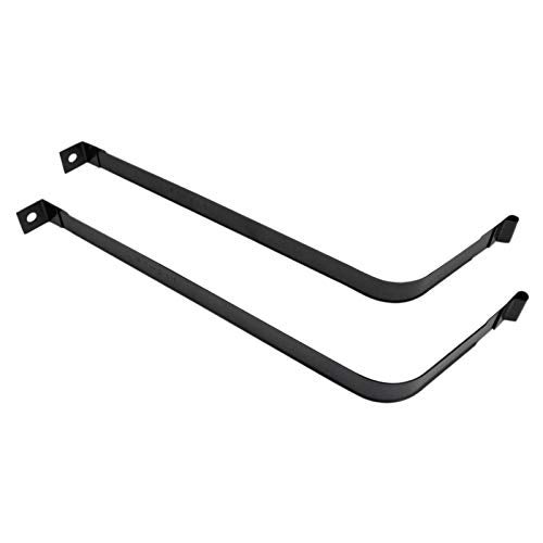 TRQ Fuel Tank Strap Black Compatible with 2001-2011 Ford Crown Victoria Lincoln Town Car Mercury Grand Marquis 2003-2004 Marauder - Image 1