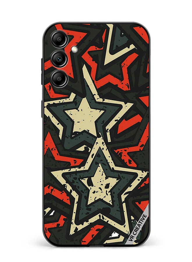 VR CREATIVE Protective Case Cover For Samsung Galaxy A14 5G/A14 Stars Design Multicolour - Image 1