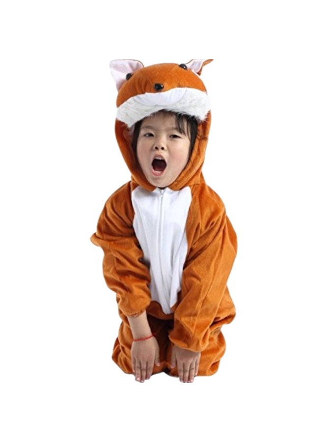 صندوق العاب زي ثعلب، أزياء حيوانات للأطفال، ملابس تنكرية للأولاد والبنات، مقاس كبير (٦-٧ سنوات) - Image 2