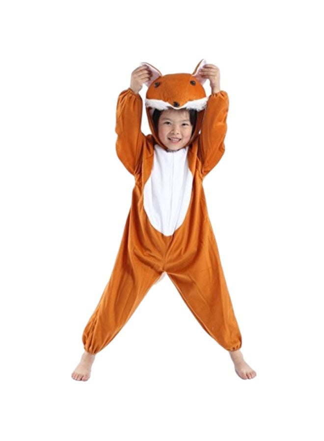 صندوق العاب زي ثعلب، أزياء حيوانات للأطفال، ملابس تنكرية للأولاد والبنات، مقاس كبير (٦-٧ سنوات) - Image 4