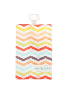 Sage Spoonfuls Sage Spoonfuls, Reusable Food Pouches, 4+ Months, 6 Pack, 7 oz (210 ml) Each  - Image 3