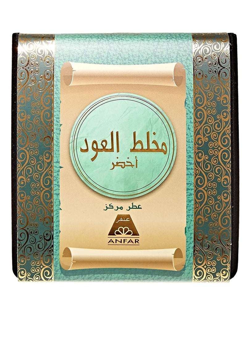 Anfar Mukhalat Oud Green 12 ml - Image 1