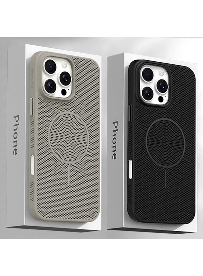 Premium Magnetic Wireless Charging Phone Case White for iPhone 14 - Image 1