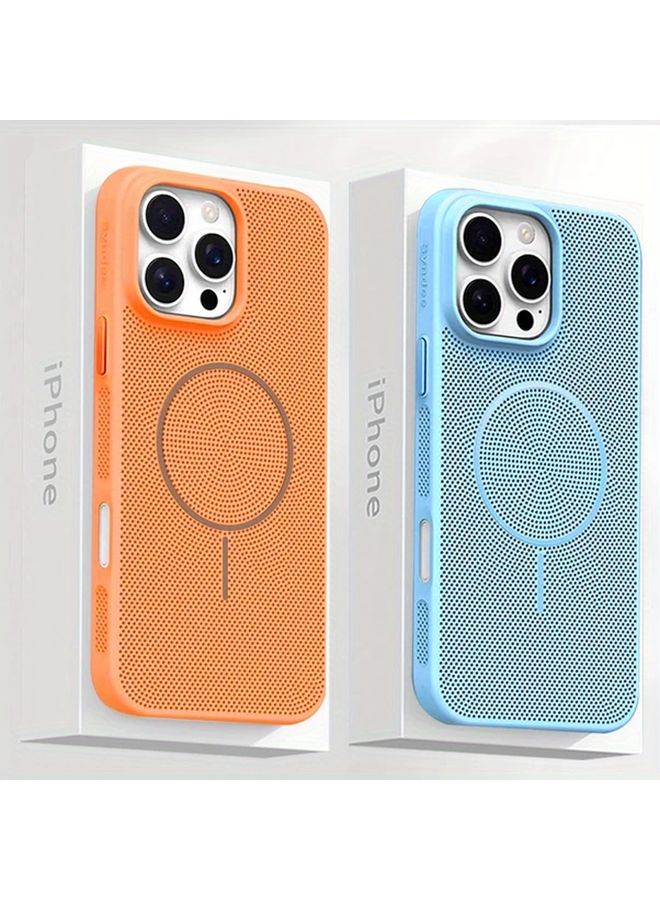 Premium Magnetic Wireless Charging Phone Case White for iPhone 14 - Image 2
