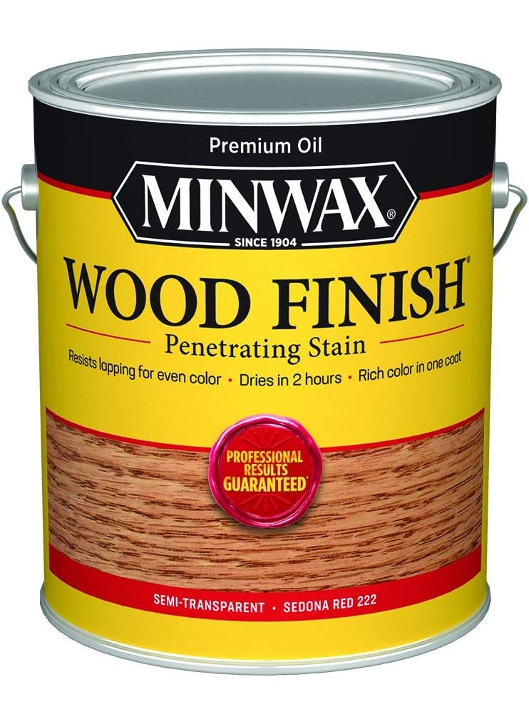 Minwax 1 gal Minwax 71043 Sedona Red Wood Finish Penetrating OilBased Wood Stain  - Image 1