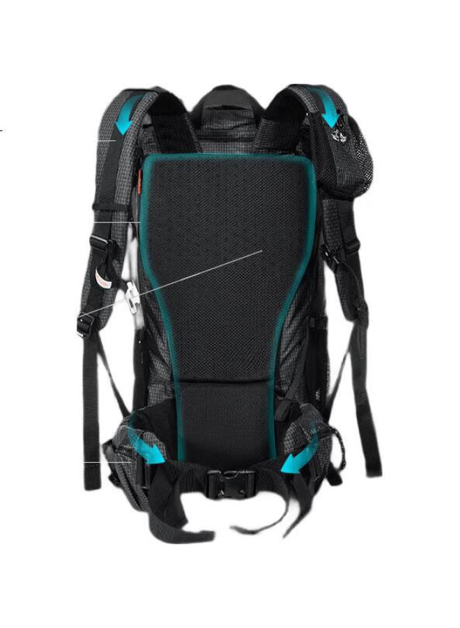 PELLIOT Outdoor Hiking Backpack, Cycling Rucksack, Trekking Travel Sports Multifunctional Backpack, 16202506, Blue, 40L - Image 1