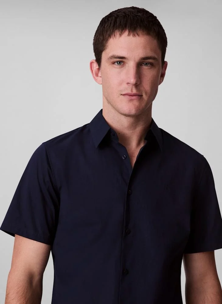 CALVIN KLEIN Slim Stretch Cotton Shirt