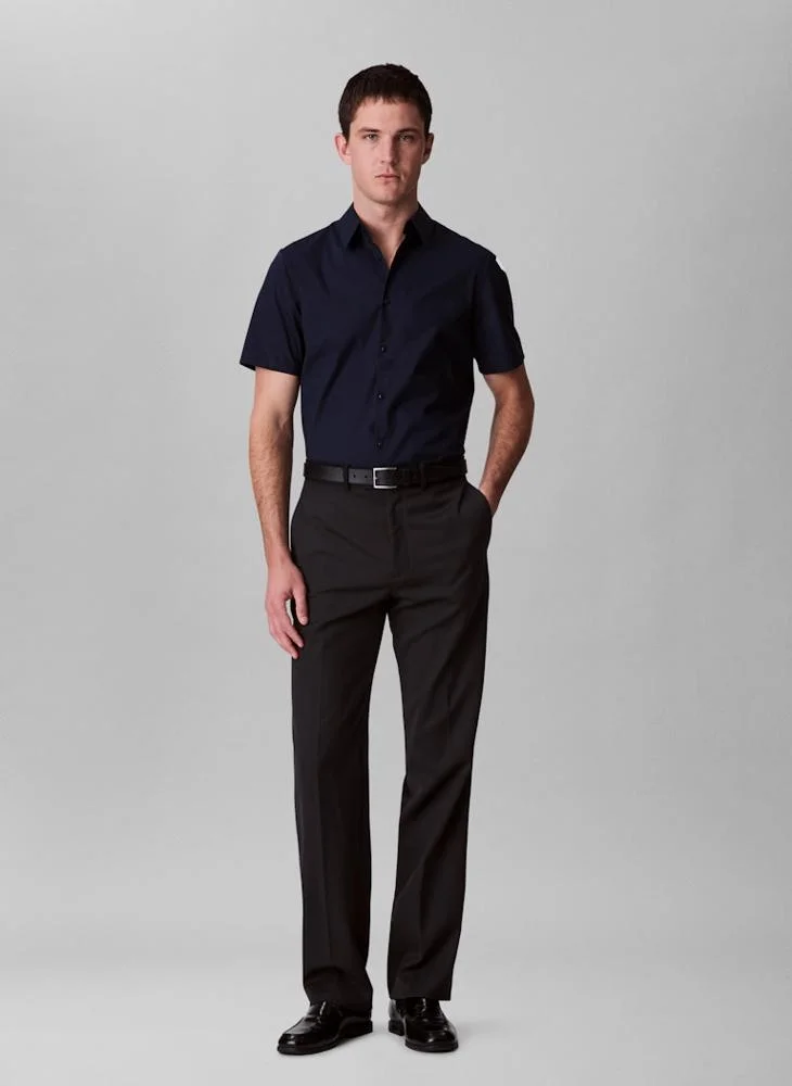 CALVIN KLEIN Slim Stretch Cotton Shirt