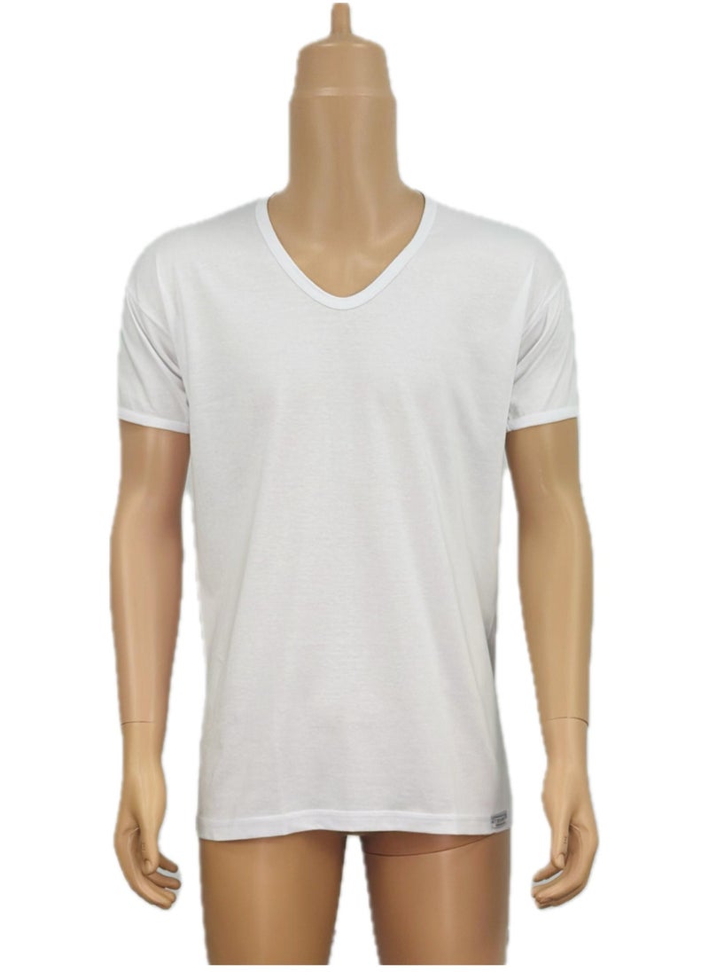 rayan - 3 - Pieces RAYAN V Neck Undershirt white - Image 1