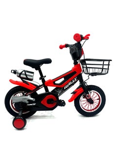 RALLY BICYCLE RALLY BICYCLE, Kids Bike, 12-P1390, 12 inches for 2 to 4 Years old Kids with training wheel, Water bottle, Bell, and Basket, Chain cover  - Image 2