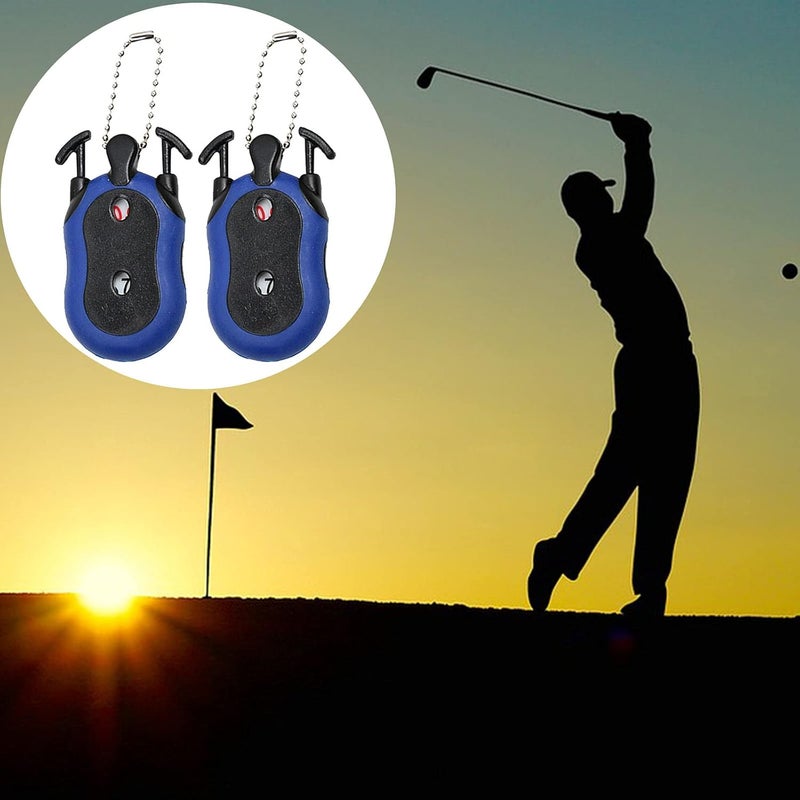 klarako Golf Score Counter Golf Stroke Putt Scorer Dual Dial Score Counter - Image 4