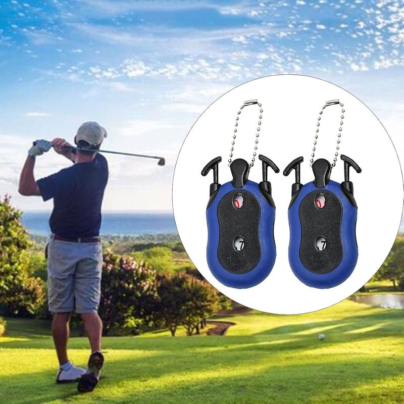 klarako Golf Score Counter Golf Stroke Putt Scorer Dual Dial Score Counter - Image 3