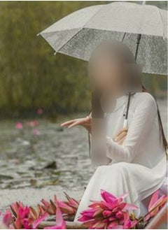 Cady One Lightweight waterproof transparent folding umbrella  - Image 1