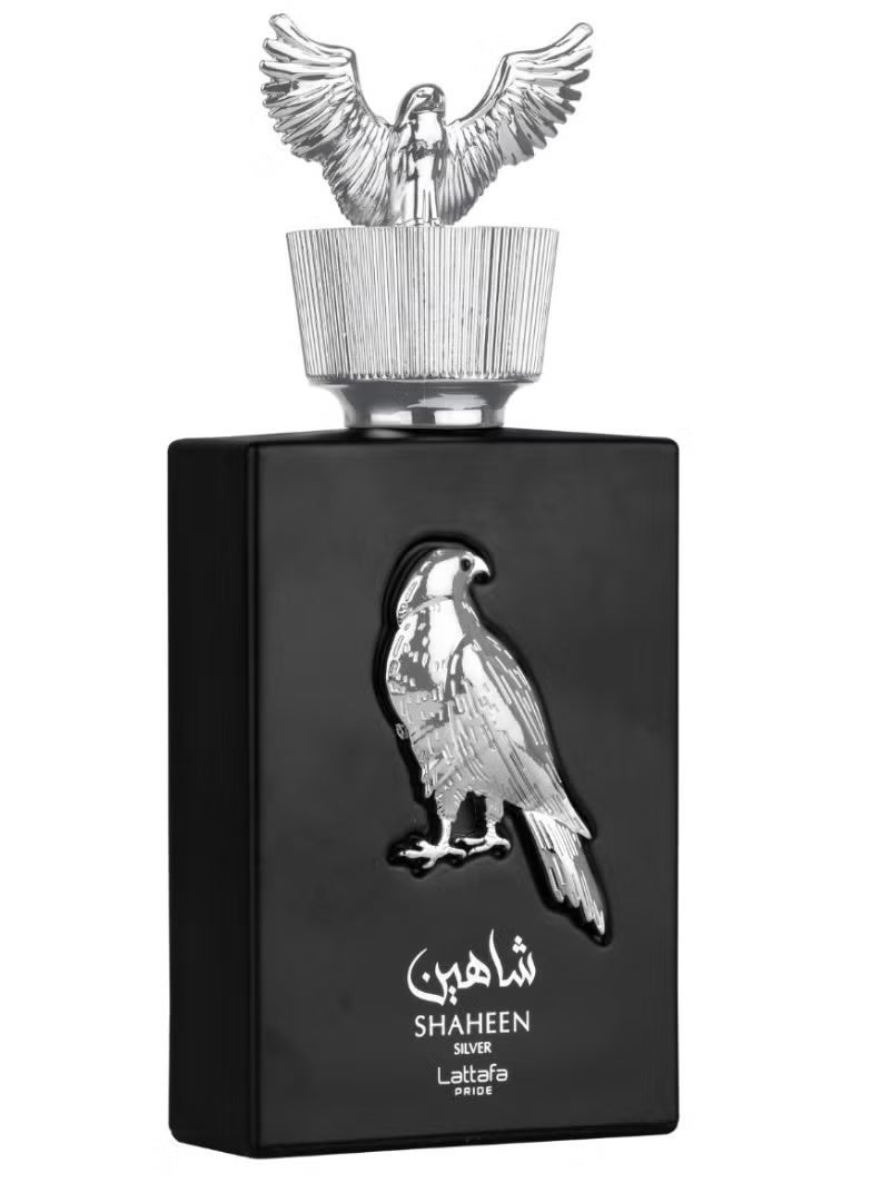Lattafa PRIDE Shaheen Silver Eau De Parfum - 100ml | Luxurious Unisex Fragrance, Elegant and Captivating Scent - Image 2