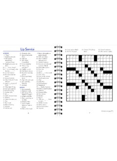 Brain Games - Crossword Puzzles - Large Print (Blue)  - Image 2